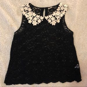 Anthropologie Peter Pan Collar Blouse